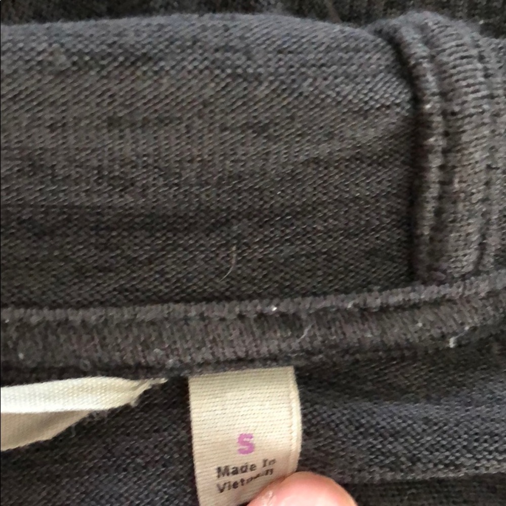 Athleta drape front hooded cardigan - Picture 3 of 3